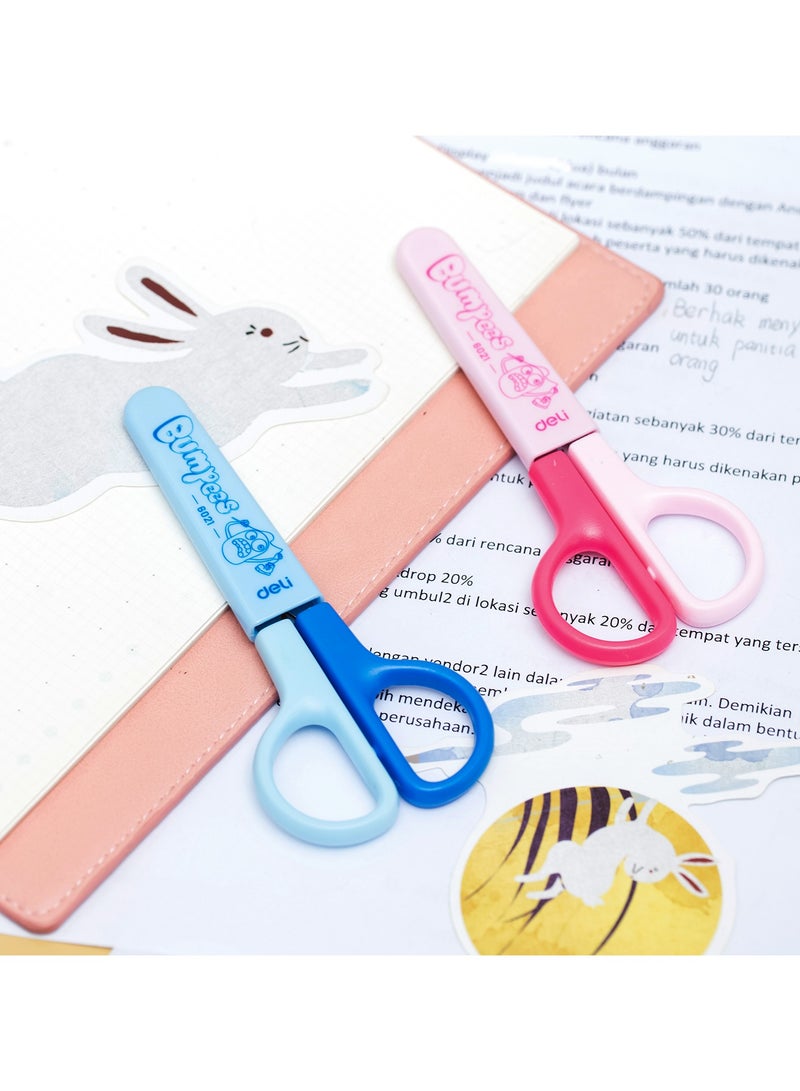 Deli E6021 120mm Safety Scissors with Blunt Tip 鈥?ideal for school use (Assorted) - Image 3