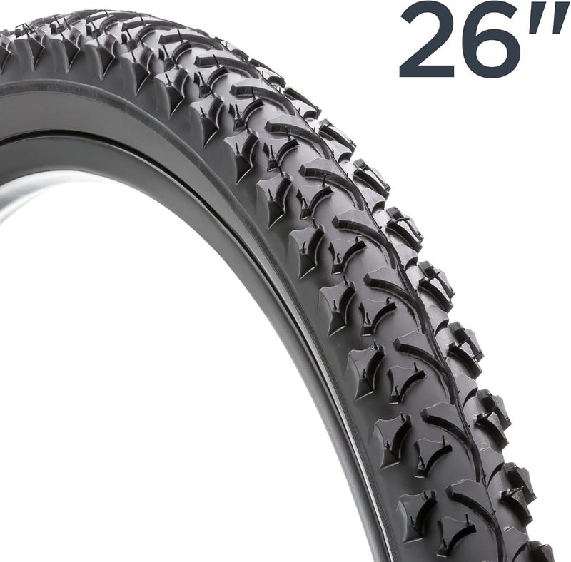 SCHWINN إطار بديل لدراجة جبلية شوان 26 × 1.95 بوصة مع مداس عالي الجرّ - Image 4
