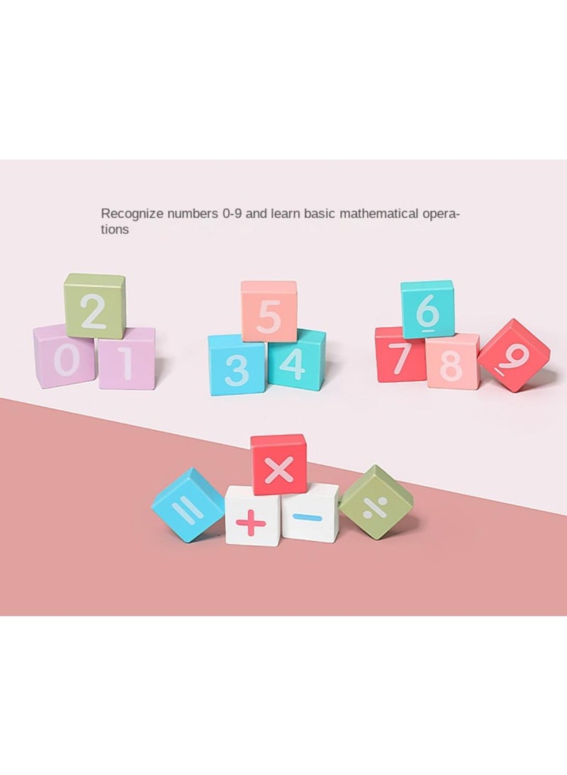 Y&D Wooden Building Block City Street View Colorful Character Animal Car Large Particle Building Block Set  - Image 3
