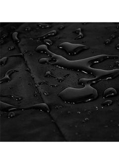 Beauenty Patio Furniture Covers Outdoor Furniture Cover Waterproof General Purpose Outside Table and Chair Heavy Duty Lawn 210D Oxford Polyester Covers 250*200*80cm(Black)  - Image 2