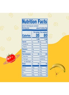 Earth's Best Earth's Best Organic Baby Food, Dissolvable Teething Snack for Babies 6 Months and Older, Strawberry Banana Crunchy Sticks, .56 oz Pack (Pack of 5)  - Image 5