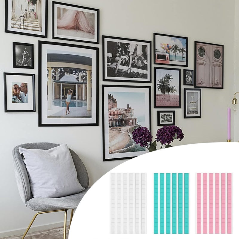 JULBEAR 288 Pcs Sticky Tack Removable Adhesive Poster Mounting Putty, Reusable Wall Safe Tacky Putty for Hanging Pictures and Museum Art Photography - Image 5