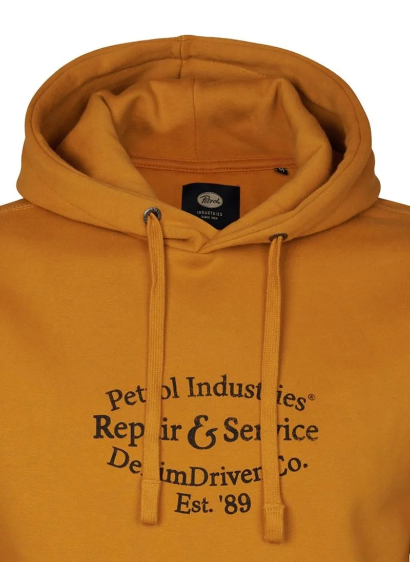 Petrol Industries Men Sweater Hooded Print