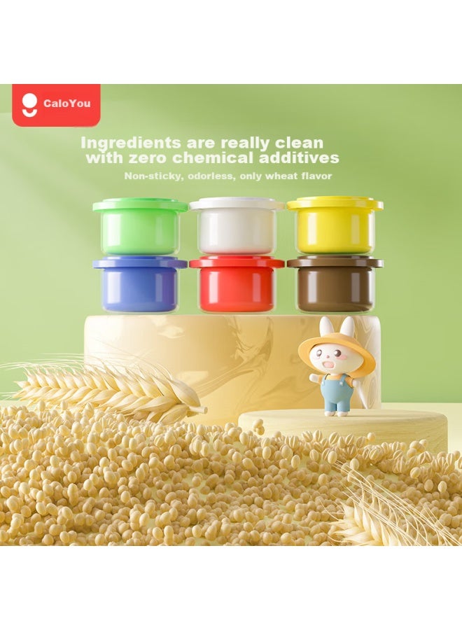 Coloyou Wheat Clay Noodle Machine, Flour Clay Set, Non-toxic Food-grade Playdough Molds, Children's Christmas Gift - Image 5
