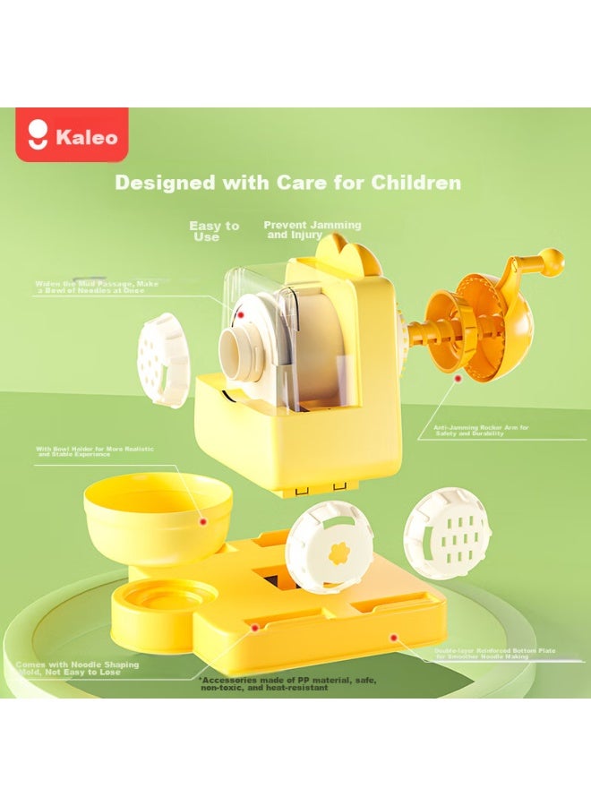Coloyou Wheat Clay Noodle Machine, Flour Clay Set, Non-toxic Food-grade Playdough Molds, Children's Christmas Gift - Image 4