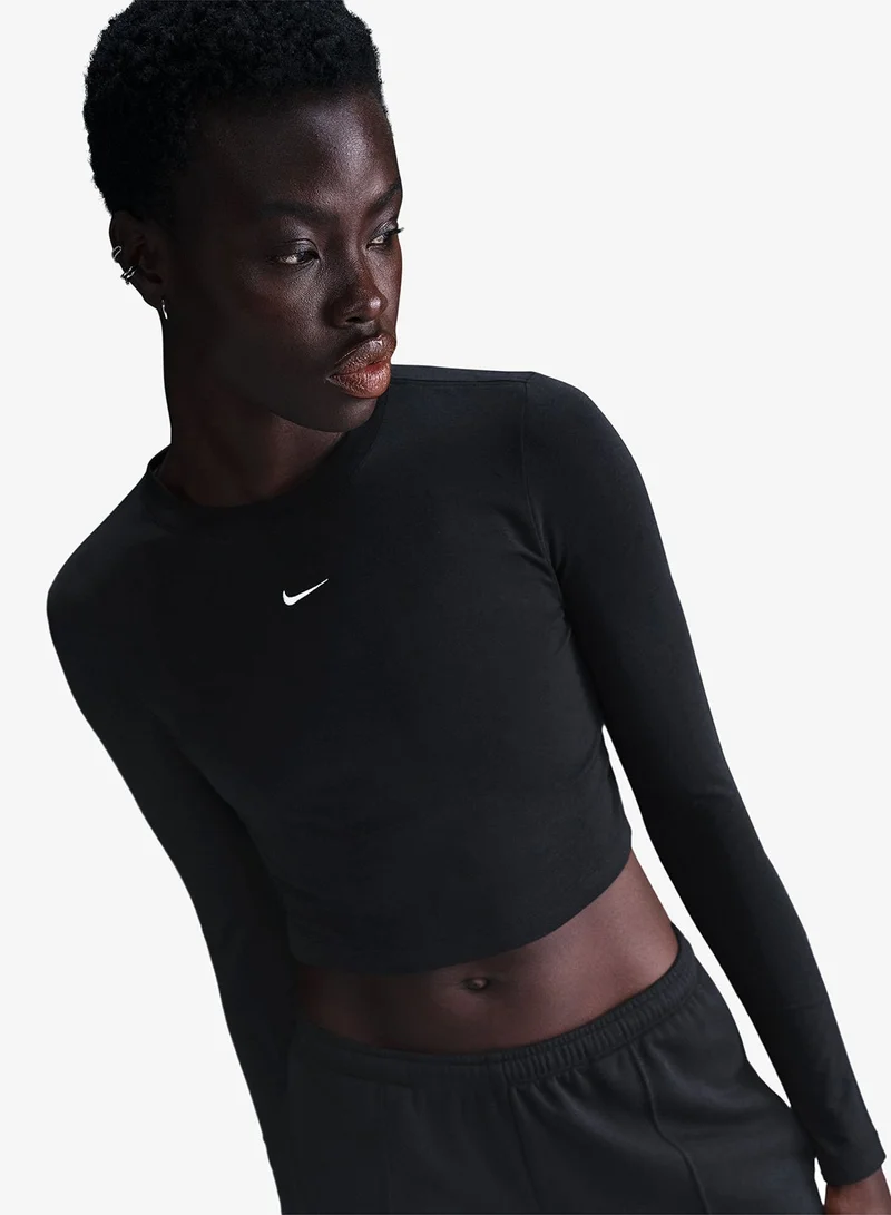 Nsw Chill Knit Cropped Top