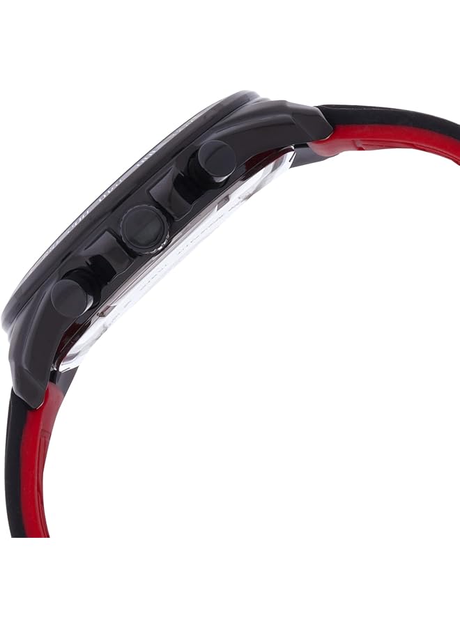 لوراس ساعة رياضية للرجال بسوار مطاطي تناظري Rm387Ex9 - Image 3