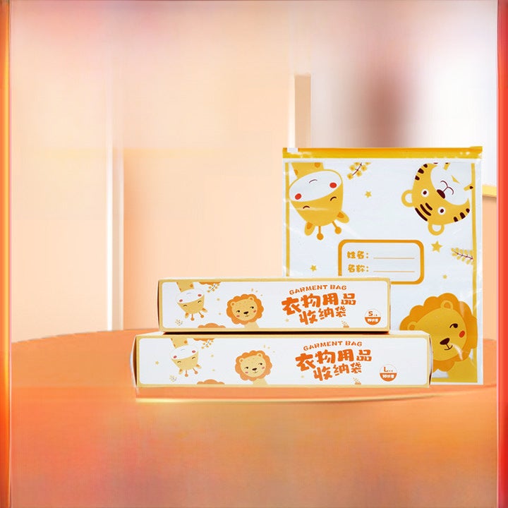 Childproof Slider Storage Bags for Nursery Large 10 PCs/box 