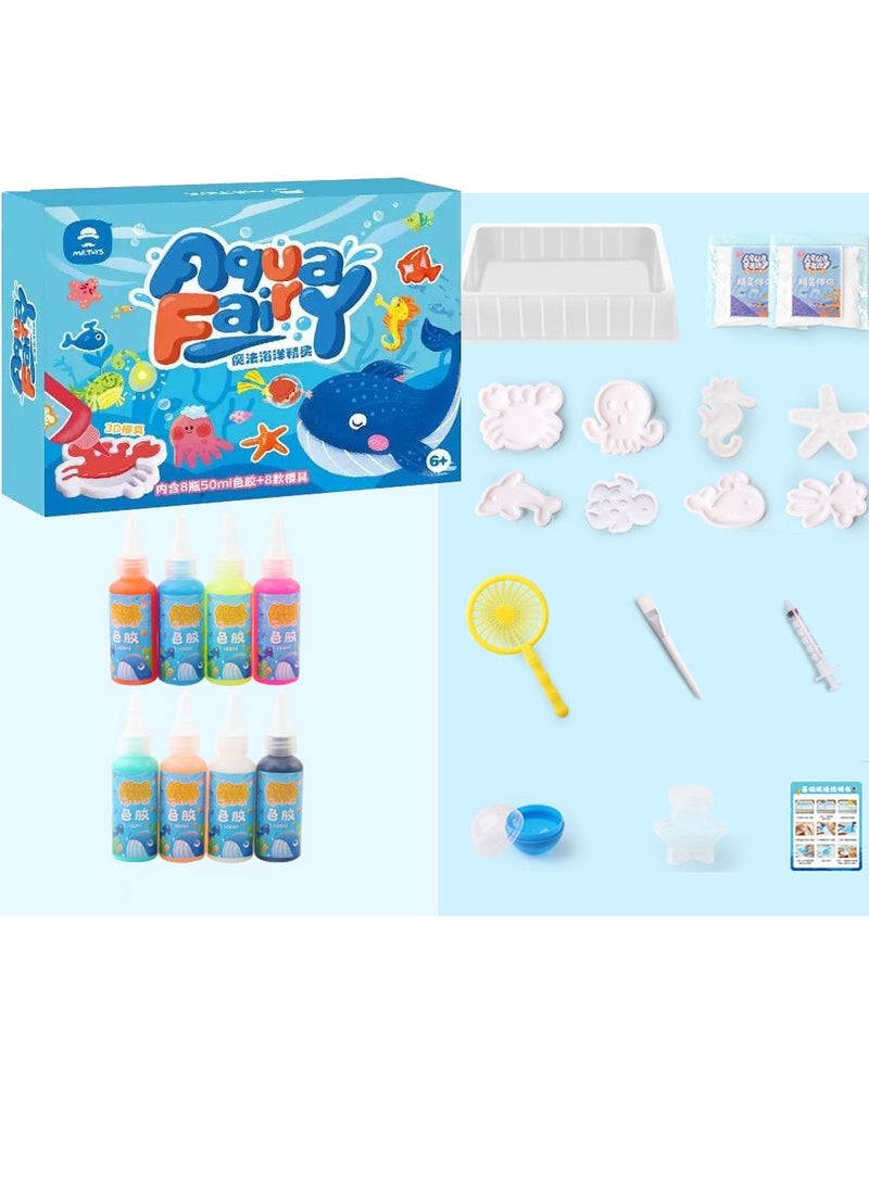 QiaoKai Children's magic water elf ocean magical magic handmade material experimental toy  - Image 1