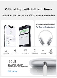 Generic Huaqiang North 2024 IPhone15 Wireless Noise Reduction Sports Max Headset Bluetooth Headset For Apple/Fruit-Color:Black|Pure Original Version✅Full-featured Appearance 1:1 + Smart Earphone Case  - Image 4