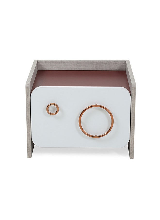Magic Nightstand White/Red