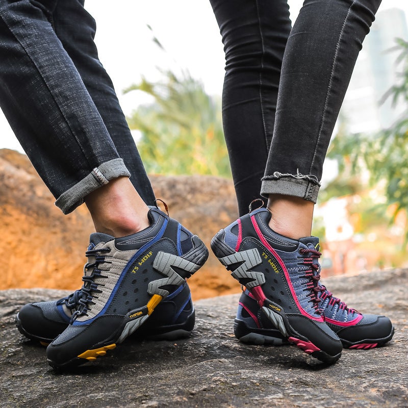 Men'S Hiking Shoes, Lightweight Non-Slip Outdoor Shoes, Breathable And Wear-Resistant, Men'S Hiking Shoes, Sports Travel Shoes For Women, Adults - Image 5