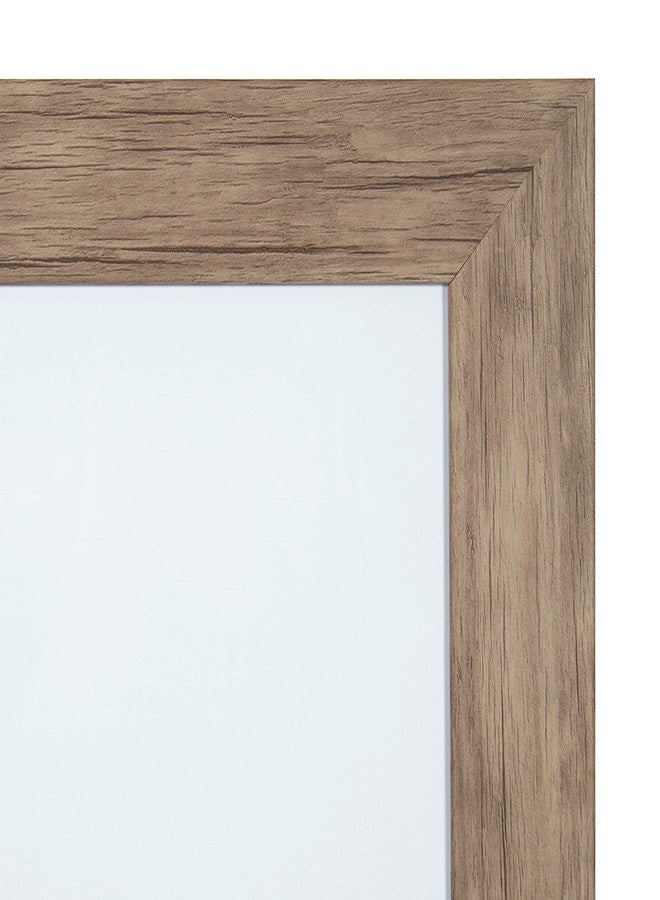 DesignOvation Beatrice Framed Magnetic Dry Erase Board, 18x27, Rustic Brown - Image 3