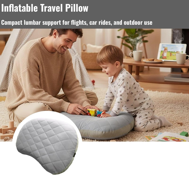 Room to room portable Inflatable Travel Pillow for Airplane Flights and Camping Comfortable Neck and Lumbar Support with Storage Bag Trendy versatile build Month-round consistent deliver Economical varied design options Repeated use trusted quality Periodic stock arrangement Economical upgraded quality Easy store & transit build Elegant practical multi-option build Upgraded classic design Indoor outdoor use Gulf market trial optimized design Gulf popular simple design Pop-area nearby warehouse Elegant appearance Cost effective upgraded craftsmanship Safe approved storage space Liquid tight joint Upgraded simple practical design Easy handling optimized design Comfort grip Classic practical design Durability boosted processed material Batch uniform stable quality Market aligned local stock - Image 2