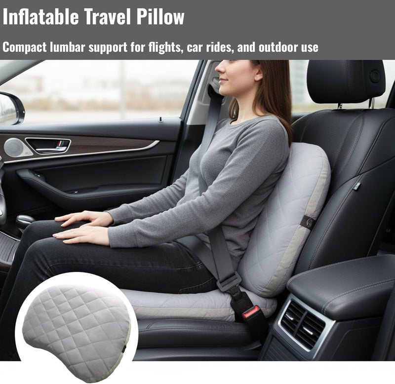 Room to room portable Inflatable Travel Pillow for Airplane Flights and Camping Comfortable Neck and Lumbar Support with Storage Bag Trendy versatile build Month-round consistent deliver Economical varied design options Repeated use trusted quality Periodic stock arrangement Economical upgraded quality Easy store & transit build Elegant practical multi-option build Upgraded classic design Indoor outdoor use Gulf market trial optimized design Gulf popular simple design Pop-area nearby warehouse Elegant appearance Cost effective upgraded craftsmanship Safe approved storage space Liquid tight joint Upgraded simple practical design Easy handling optimized design Comfort grip Classic practical design Durability boosted processed material Batch uniform stable quality Market aligned local stock - Image 3