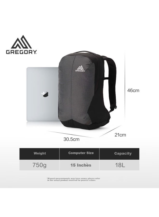 Gregory Yun Tu 18l Hiking Backpack Lightweight Breathable Men's Outdoor Mountaineering Daypack 40j - Image 3