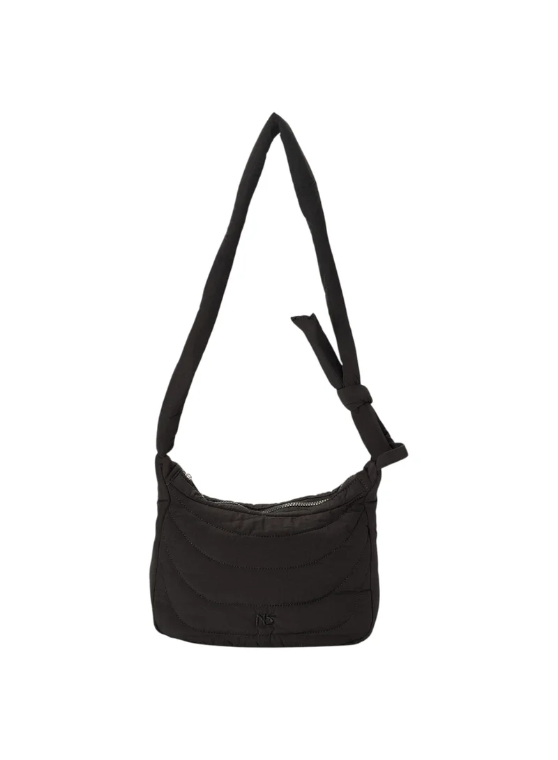 Bata Padded Tube Crossbody Bag