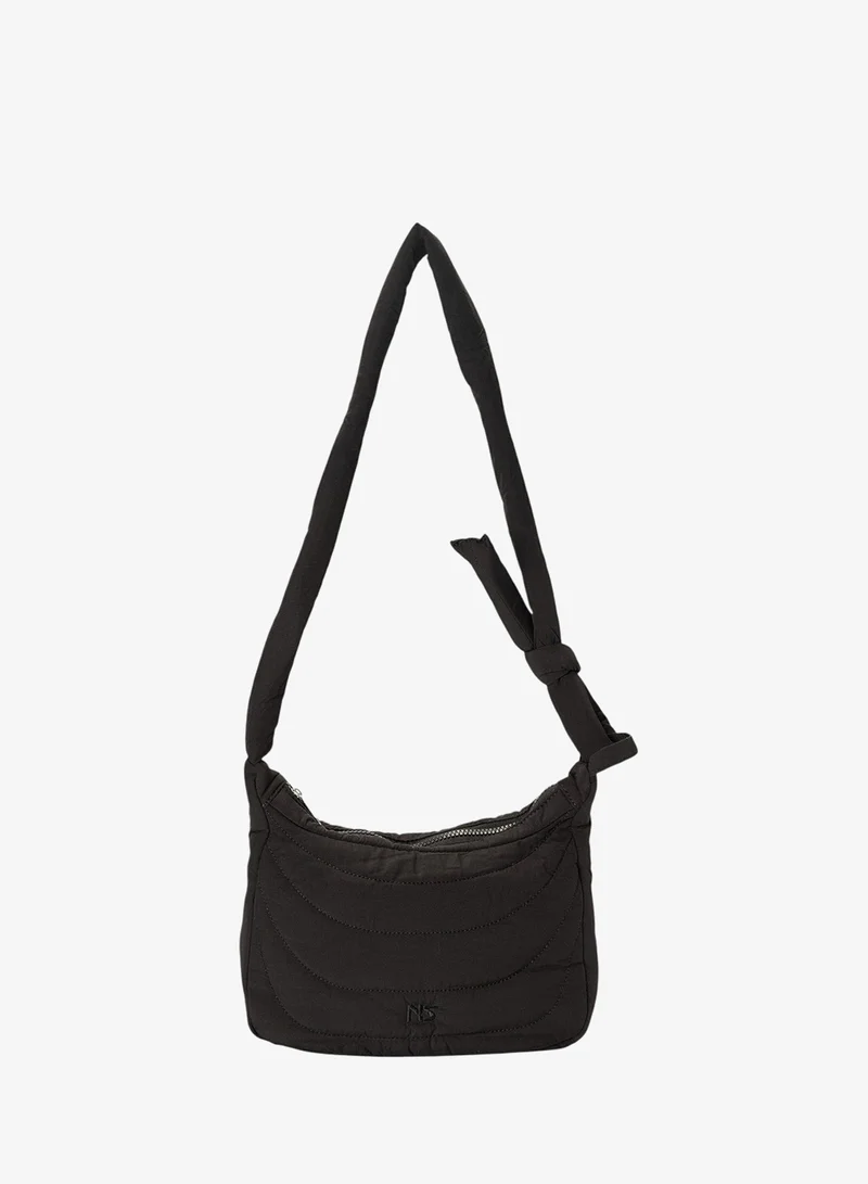 Bata Padded Tube Crossbody Bag