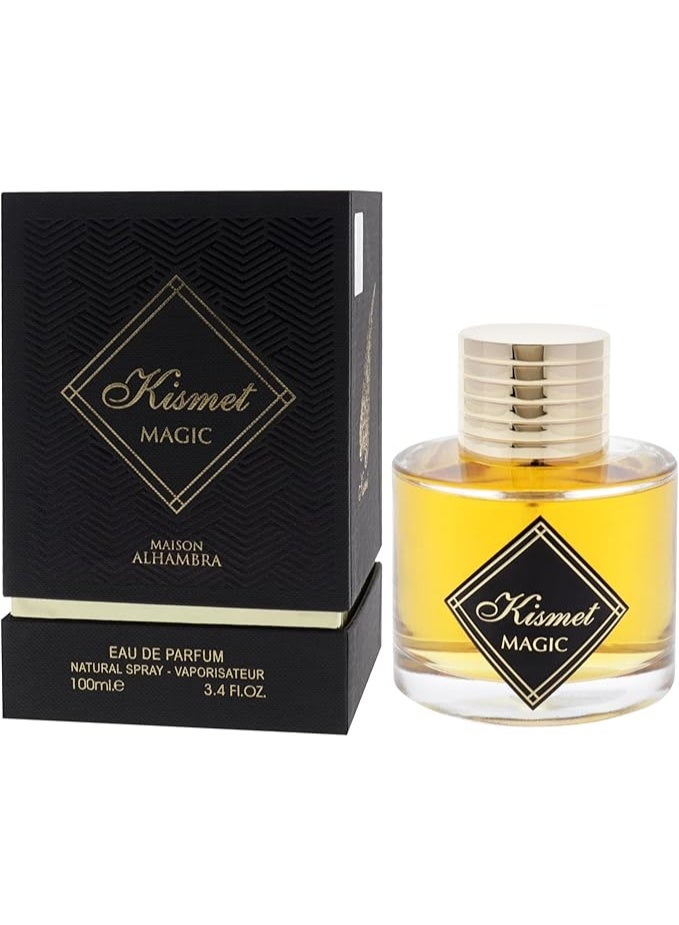 ميزون الهمبرا عطر كيسميت ماجيك ميزون الحمراء هو عطر للجنسين، ماء عطر - 100 مل (مستوحى من كيليان أنجلز شير) - Image 3