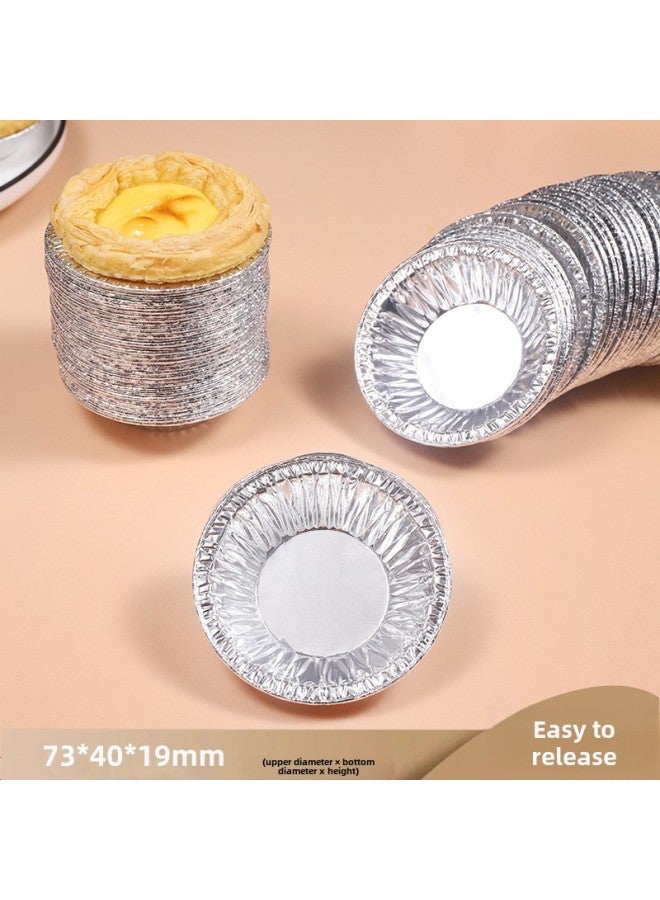 Egg Tart Mold Tin Paper Cup Disposable Alms Cake Pudding Sponge Cake Bowl Baking Oven Utensils Household Egg Tart Skin-Specifications:1000 Only Installed - Image 1