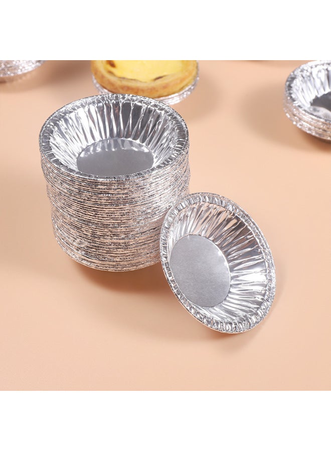 Egg Tart Mold Tin Paper Cup Disposable Alms Cake Pudding Sponge Cake Bowl Baking Oven Utensils Household Egg Tart Skin-Specifications:1000 Only Installed - Image 4