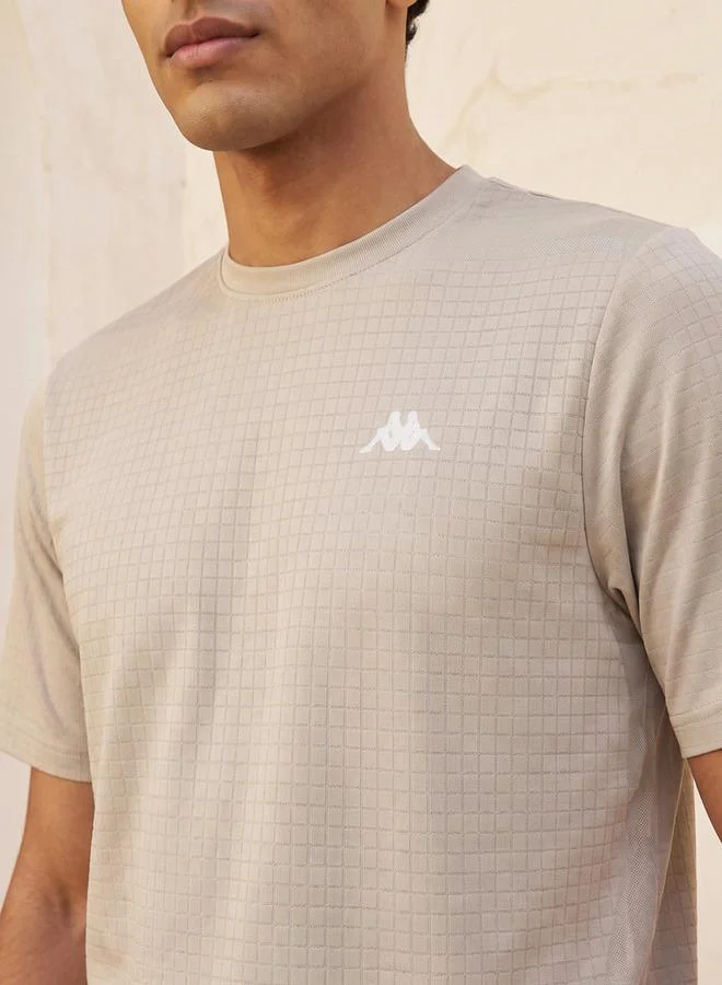 كابا Kappa 2 Way Stretch Textured Performance T shirt