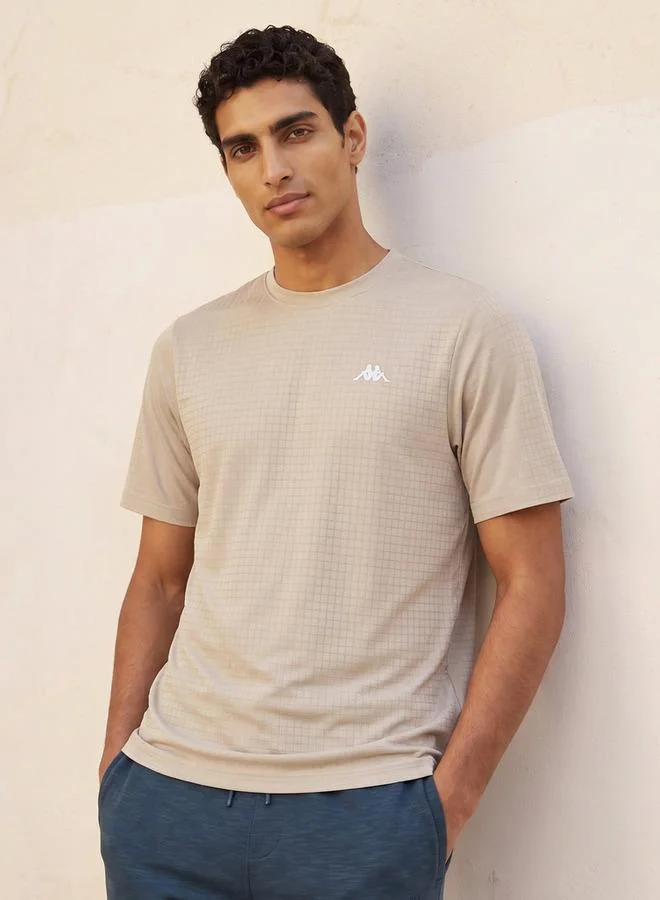 كابا Kappa 2 Way Stretch Textured Performance T shirt