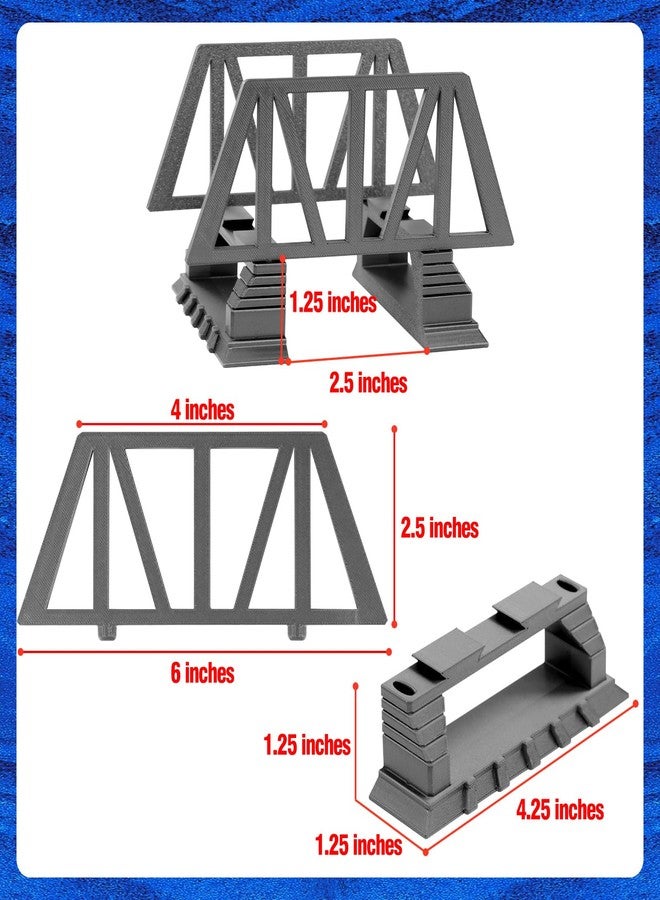 WSBXBB Bridge Double Lane Compatible with hot Wheel Track (Bridge Only) - Image 5