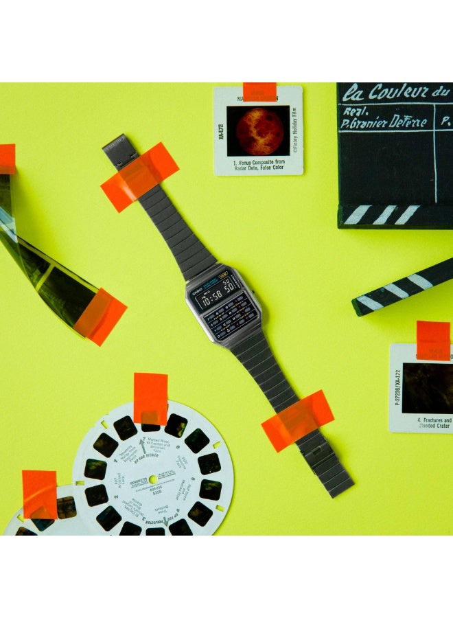 كاسيو ساعة كاسيو CA-500WEGG-1BDF الرقمية الكلاسيكية – بتصميم أسود وذهبي مع آلة حاسبة - Image 2