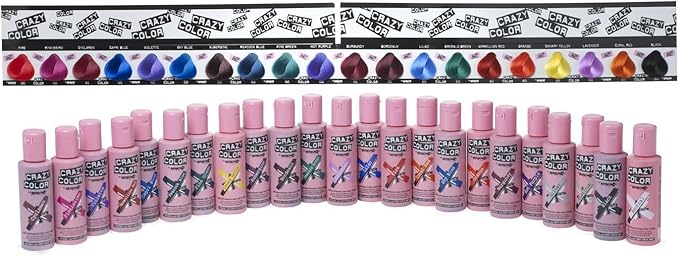 Crazy Color Renbow Crazy Color Semi Permanent Hair Color Cream Orange No60 100ml - Image 4