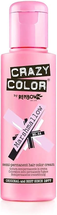 Crazy Color Renbow Crazy Color Semi Permanent Hair Color Cream Orange No60 100ml - Image 1