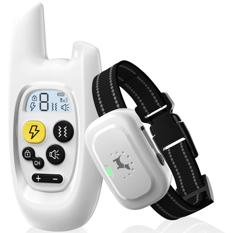 PEDONO Dog Shock Collar with Remote Control Newly Upgraded Training Collar for Small Medium Large Dogs Electric Collar for Dogs Training Rechargeable E Collar with Beep Vibration ShockLock Keypad - Image 2