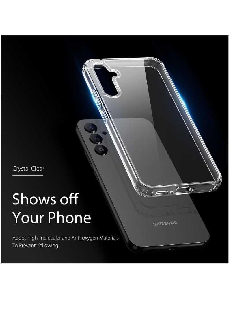 Olliwon Protective Crystal Clear Camera Protection Back Case Cover For Samsung Galaxy A34 5G - Image 2