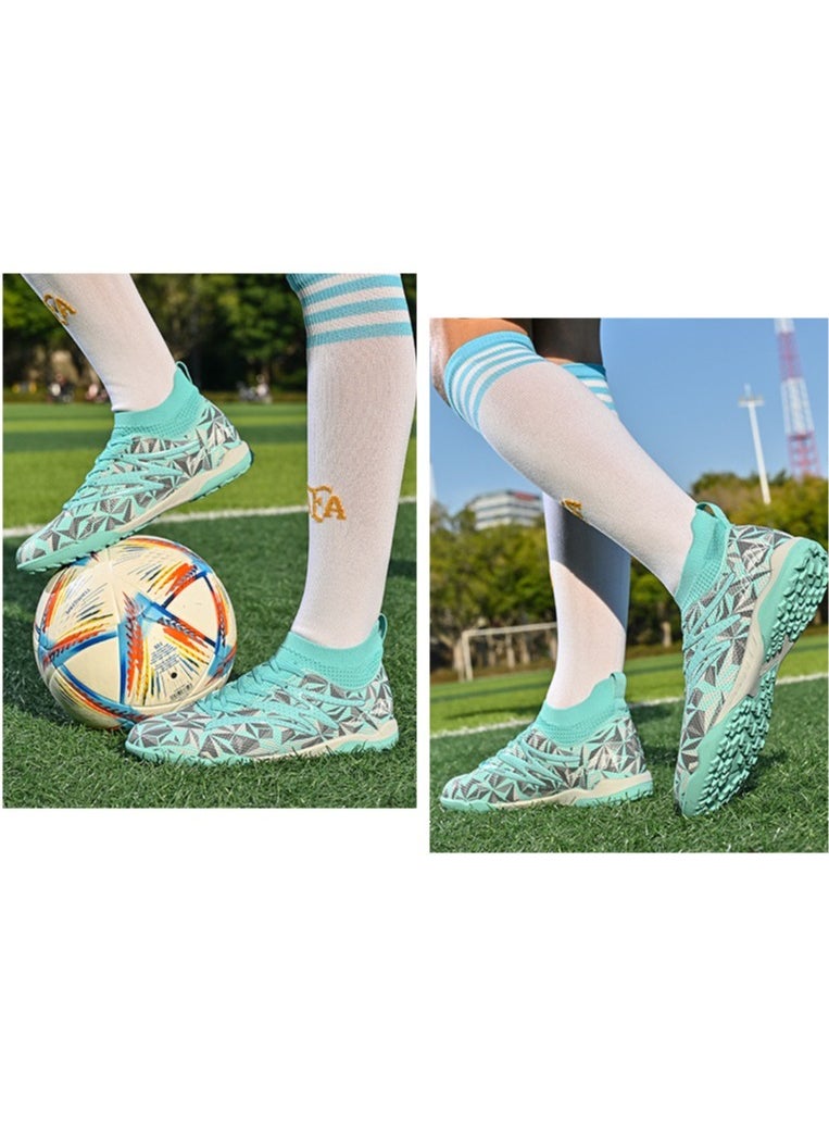 Generic - Mens Soccer Shoes For Outdoor Indoor Professional Youth Boys Soccer Shoes Unisex Soccer Shoes. - Image 1