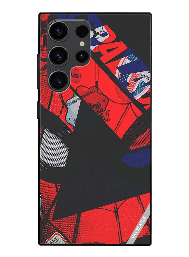 VR CREATIVE Protective Case Cover For Samsung Galaxy S23 Ultra 5G I Lovw Ny Design Multicolour - Image 1