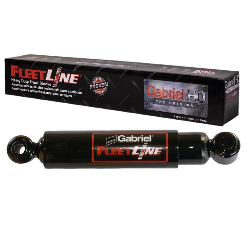 Gabriel 83135 FleetLine HD Truck Front Shocks Fits Chevy Silverado 4500 5500 6500 HD Ford F650 F750 International 4300 4400 7400 DuraStar TerraStar WorkStar OEM 3989717C1 - Image 2