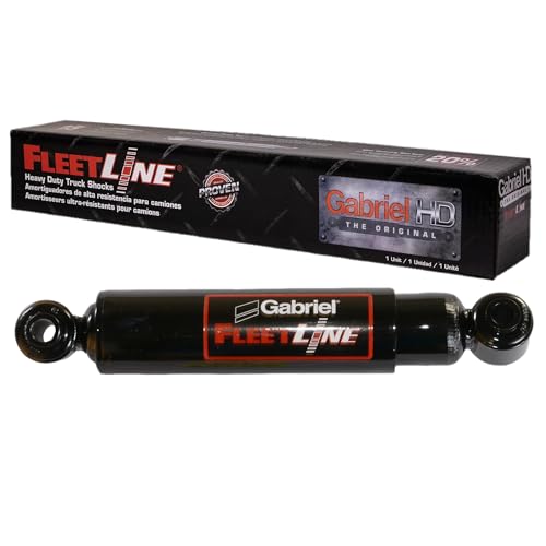 Gabriel 83135 FleetLine HD Truck Front Shocks Fits Chevy Silverado 4500 5500 6500 HD Ford F650 F750 International 4300 4400 7400 DuraStar TerraStar WorkStar OEM 3989717C1 - Image 1