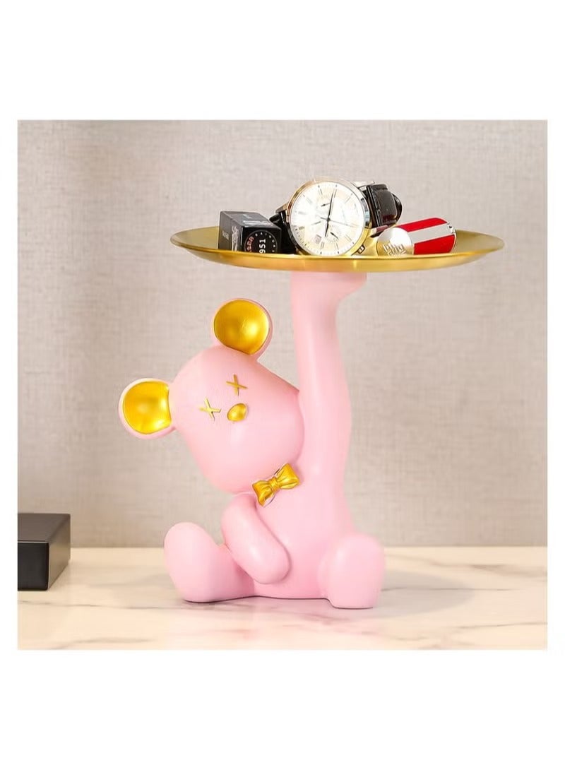 Modern Decor Tray Storage Key Holder Candy Jewelry Earrings Tray Suitable for Home Decor  - Image 1