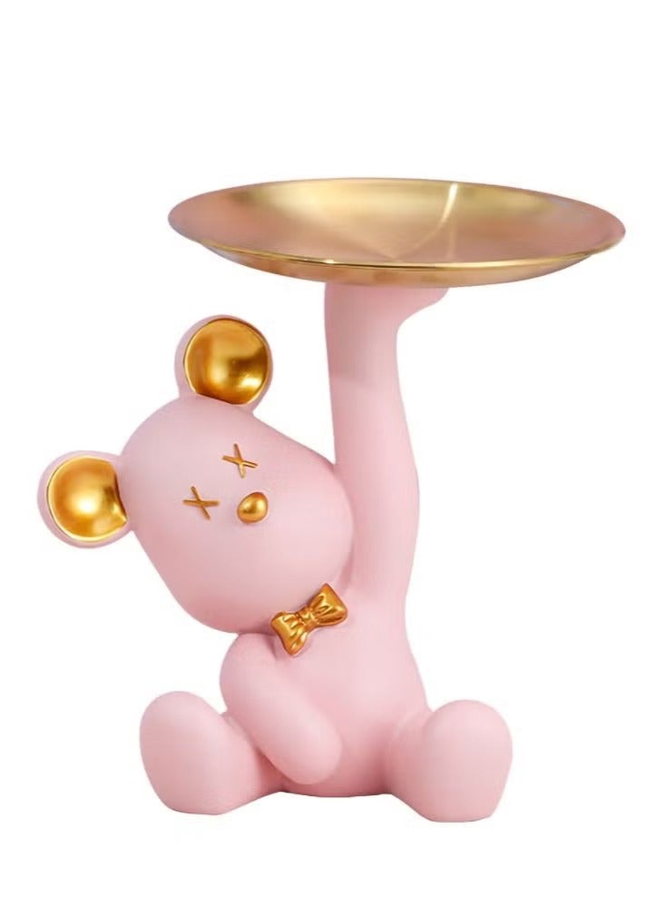 Modern Decor Tray Storage Key Holder Candy Jewelry Earrings Tray Suitable for Home Decor  - Image 2