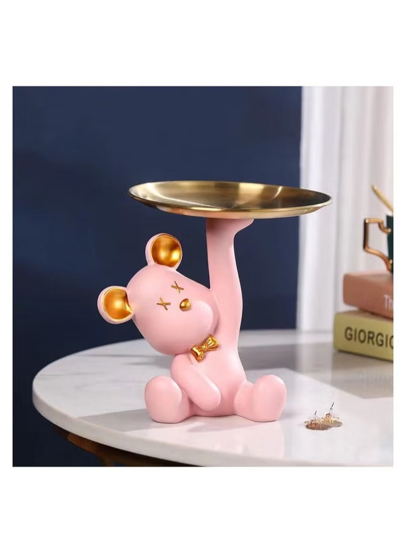 Modern Decor Tray Storage Key Holder Candy Jewelry Earrings Tray Suitable for Home Decor  - Image 3