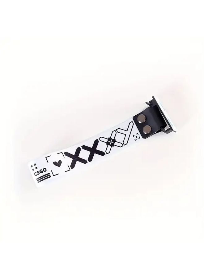 Black Mechanical Keyboard Charm Wooting Keycap Ribbon CSGO Style Printed Gaming Wristband - Image 1