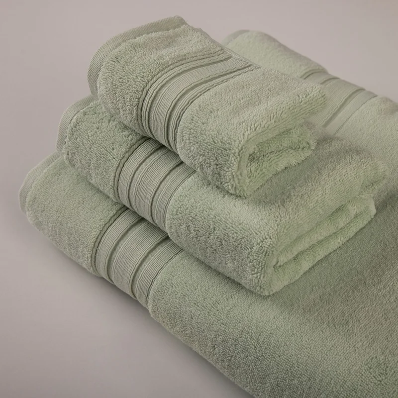 بينيلوبي 100% Cotton Towel 30x50 cm Water Green - Leya Series