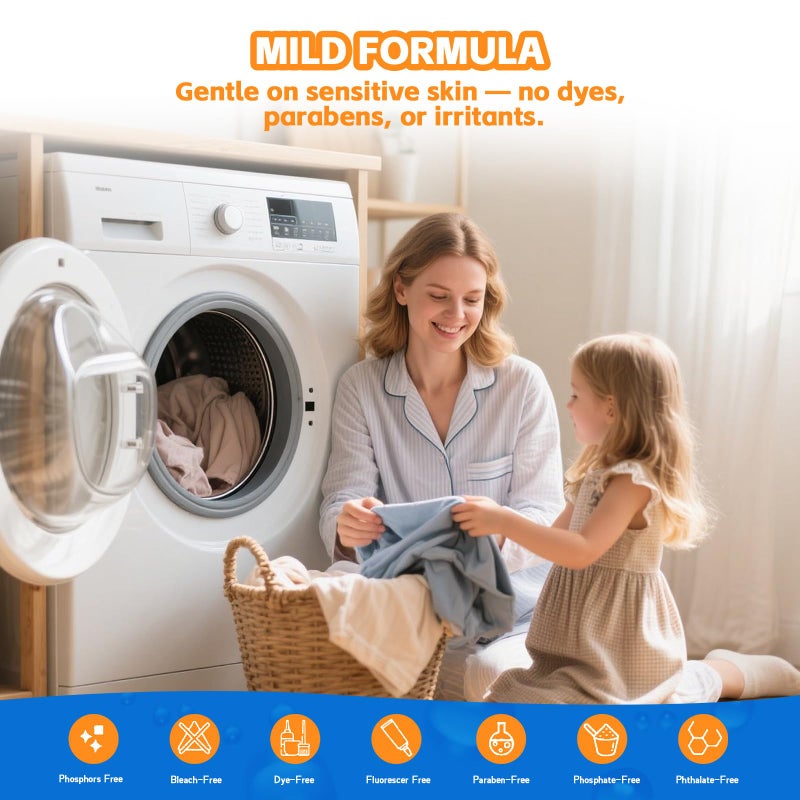 BellaLuce Laundry Detergent Sheets - Laundry Sheets, 400 Loads, Eco-Friendly, Plastic-Free, Fresh Linen Scent, Space Saving, Fast Dissolve & Hypoallergenic - Image 5