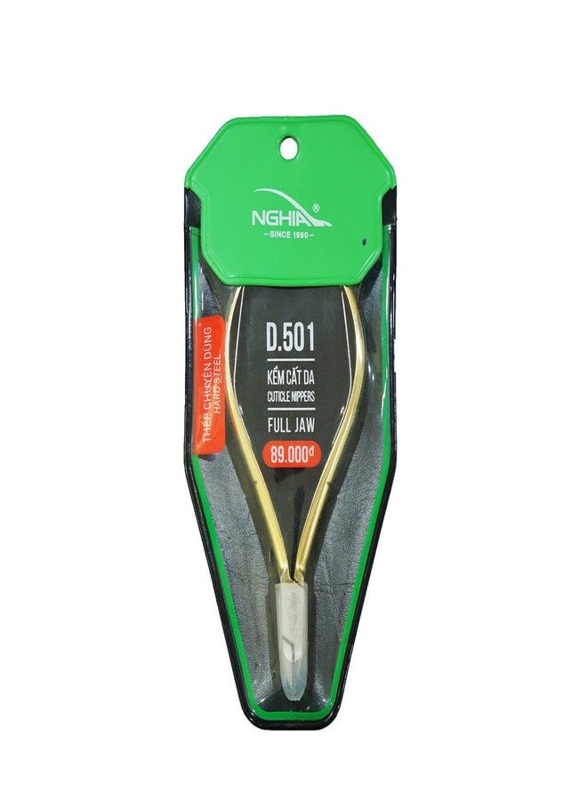 NGHIA Cuticle Nippers Jaw 16 (6.5 mm) - Many Type - Nail Nippers (#D-501) - Image 3