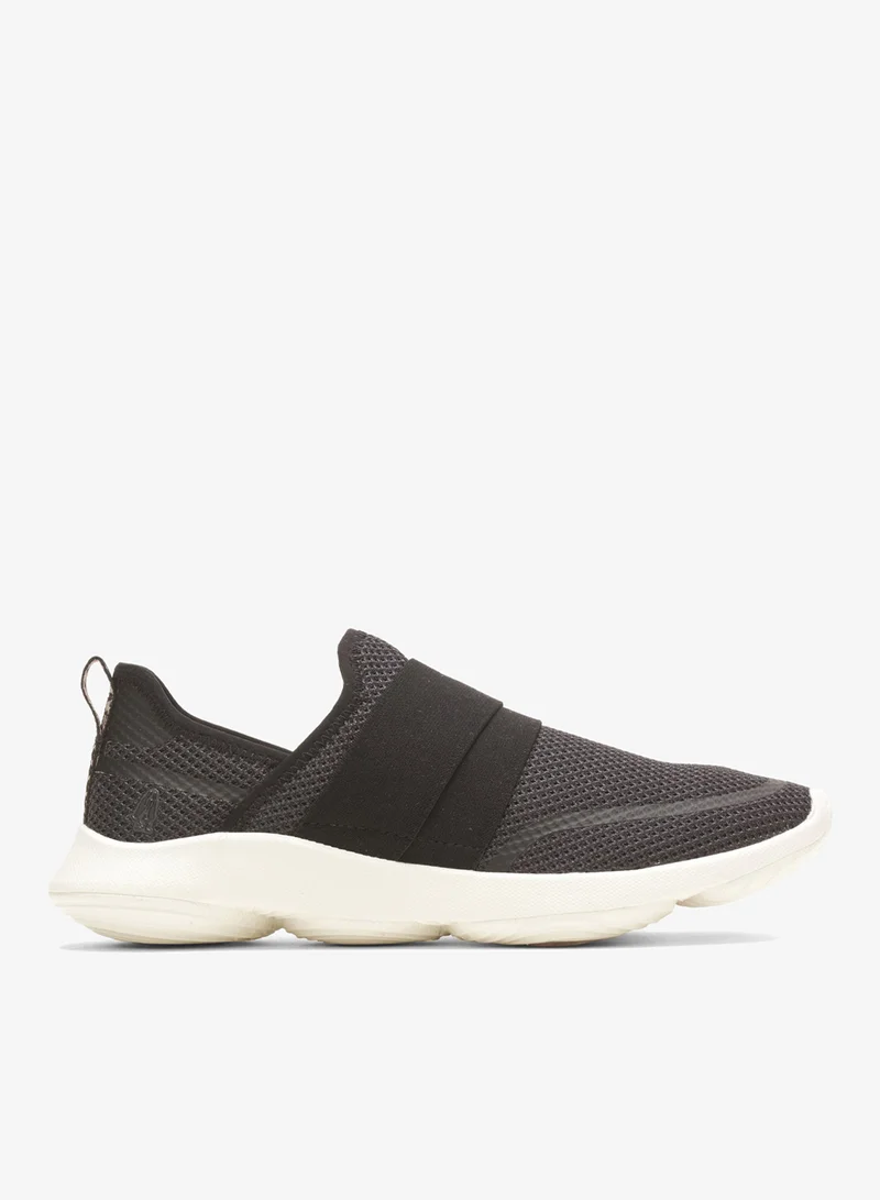 Hush Puppies Hush Puppies Black Mesh Slip-On Sneakers