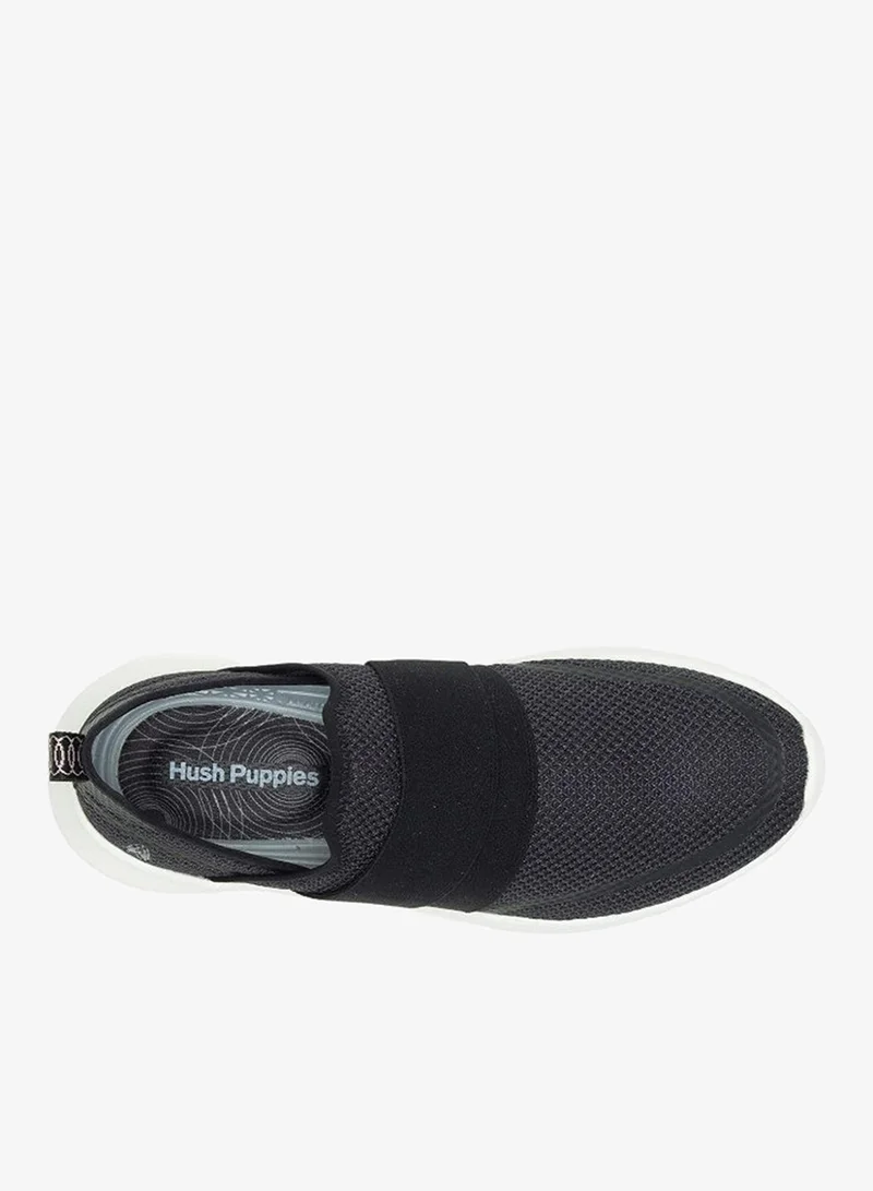 Hush Puppies Hush Puppies Black Mesh Slip-On Sneakers