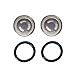HURI 2set Brake Master Cylinder Sight Glass with O Ring for 50cc 125cc 150cc 250cc Scooter Dirt Bike ATV - Image 2