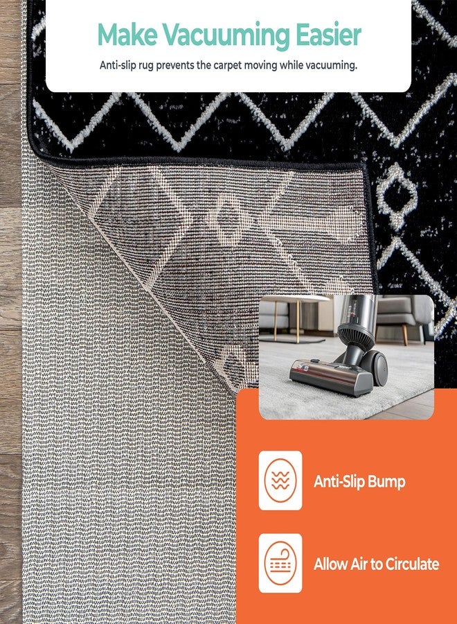روغ شوب وسادة سجاد مانعة للانزلاق من Rugshop للأرضيات الخشبية والبلاط، سميكة، وسادة سجاد تحت السجاد، مقاس 2 × 8 قدم، لون كريمي - Image 5