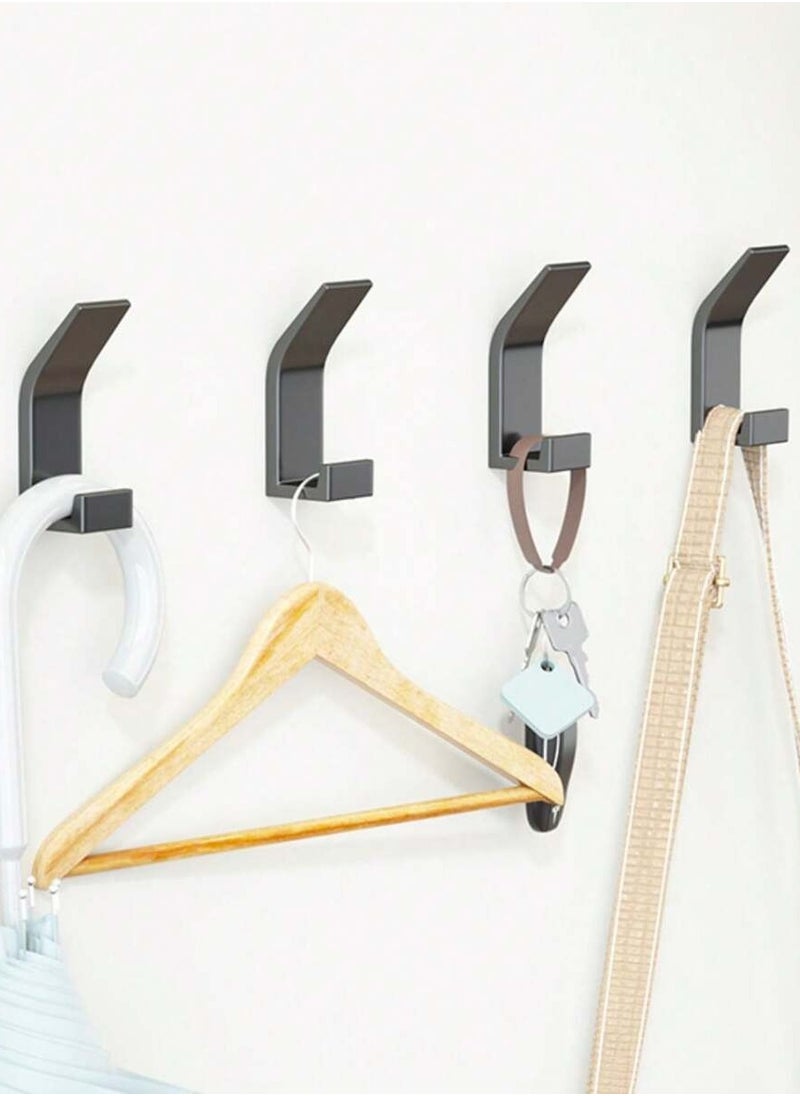 Generic - Set of Five Black Acrylic Hooks - Image 1
