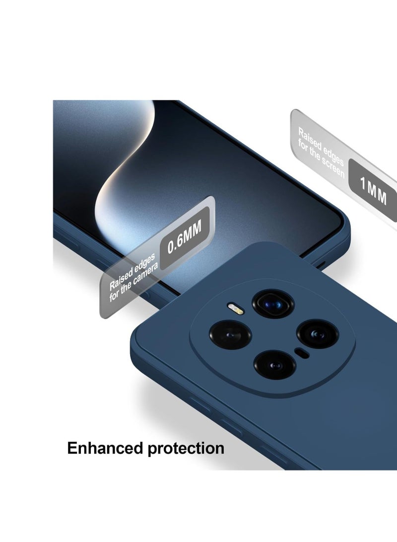 ELTRAZONE Soft Silicone Case for Honor Magic 7 Pro 5G (6.8-Inch) | Ultra-Thin & Anti-Scratch Protective Cover with Camera Protection | Shockproof & Flexible TPU Phone Case | Durable & Lightweight Design – blue - Image 5